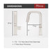 GT57-2VRVGS Kitchen/Kitchen Faucets/Bar & Prep Faucets