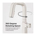 GT57-2VRVGS Kitchen/Kitchen Faucets/Bar & Prep Faucets