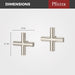HHL-049TNTCD Parts & Maintenance/Bathroom Sink & Faucet Parts/Bathroom Sink Faucet Handles & Handle Parts