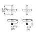 HHL049TNTWCD Parts & Maintenance/Bathroom Sink & Faucet Parts/Bathroom Sink Faucet Handles & Handle Parts