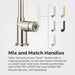 HHL-GTTNTD Parts & Maintenance/Bathroom Sink & Faucet Parts/Bathroom Sink Faucet Handles & Handle Parts