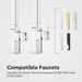HHL-GTVRVC Parts & Maintenance/Bathroom Sink & Faucet Parts/Bathroom Sink Faucet Handles & Handle Parts