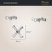 HHL-LG6-TBC Parts & Maintenance/Bathroom Sink & Faucet Parts/Bathroom Sink Faucet Handles & Handle Parts