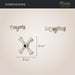HHL-LG6-TBK Parts & Maintenance/Bathroom Sink & Faucet Parts/Bathroom Sink Faucet Handles & Handle Parts