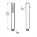HSC-02SHWK Bathroom/Bathroom Tub & Shower Faucets/Handshowers