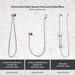HSC-03SHWD Bathroom/Bathroom Tub & Shower Faucets/Handshowers