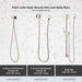 HSC-04SHWD Bathroom/Bathroom Tub & Shower Faucets/Handshowers