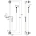 HSK42SHWK Bathroom/Bathroom Tub & Shower Faucets/Handshower Slide Bars & Accessories