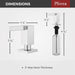 KSDMDSC Kitchen/Kitchen Sink Accessories/Kitchen Soap & Lotion Dispensers