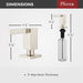KSDMDSD Kitchen/Kitchen Sink Accessories/Kitchen Soap & Lotion Dispensers
