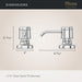 KSDTDC Kitchen/Kitchen Sink Accessories/Kitchen Soap & Lotion Dispensers