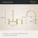 LG31-TDBG Kitchen/Kitchen Faucets/Bridge Kitchen Faucets