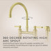 LG31-TDBG Kitchen/Kitchen Faucets/Bridge Kitchen Faucets