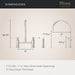 LG31-TDD Kitchen/Kitchen Faucets/Bridge Kitchen Faucets