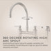 LG31-TDS Kitchen/Kitchen Faucets/Bridge Kitchen Faucets