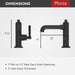 LG42-HLSB Bathroom/Bathroom Sink Faucets/Single Hole Sink Faucets
