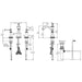 LG49-TB0SLBG Bathroom/Bathroom Sink Faucets/Widespread Sink Faucets