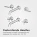 LG49-TNT2C Bathroom/Bathroom Sink Faucets/Wall Mounted Sink Faucets