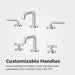 LG49-TNTC Bathroom/Bathroom Sink Faucets/Widespread Sink Faucets