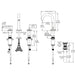 LG49-TNTJSLBG Bathroom/Bathroom Sink Faucets/Widespread Sink Faucets