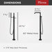 LG6-1TNTB Bathroom/Bathroom Tub & Shower Faucets/Tub Fillers