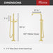 LG6-1WNBG Bathroom/Bathroom Tub & Shower Faucets/Tub Fillers