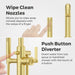 LG6-1WNBG Bathroom/Bathroom Tub & Shower Faucets/Tub Fillers