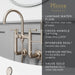 LG6-3TBK Bathroom/Bathroom Tub & Shower Faucets/Tub Fillers