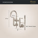LG6-3TBK Bathroom/Bathroom Tub & Shower Faucets/Tub Fillers