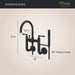 LG6-3TBSDB Bathroom/Bathroom Tub & Shower Faucets/Tub Fillers