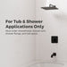 R89-HLSB Bathroom/Bathroom Tub & Shower Faucets/Shower Only Faucet Trim