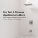 R89-HLSC Bathroom/Bathroom Tub & Shower Faucets/Shower Only Faucet Trim