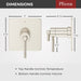 R89-HLSD Bathroom/Bathroom Tub & Shower Faucets/Shower Only Faucet Trim