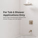 R89-HLSK Bathroom/Bathroom Tub & Shower Faucets/Shower Only Faucet Trim