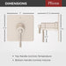 R89-HLSK Bathroom/Bathroom Tub & Shower Faucets/Shower Only Faucet Trim