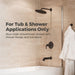 R89-STNTB Bathroom/Bathroom Tub & Shower Faucets/Shower Only Faucet Trim