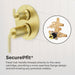R89-STNTBG Bathroom/Bathroom Tub & Shower Faucets/Shower Only Faucet Trim