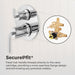 R89-STNTC Bathroom/Bathroom Tub & Shower Faucets/Shower Only Faucet Trim