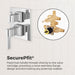 R89-SVRVC Bathroom/Bathroom Tub & Shower Faucets/Shower Only Faucet Trim