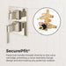 R89-SVRVD Bathroom/Bathroom Tub & Shower Faucets/Shower Only Faucet Trim