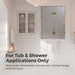 R89-SWNBG Bathroom/Bathroom Tub & Shower Faucets/Shower Only Faucet Trim