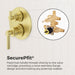 R89-SWNBG Bathroom/Bathroom Tub & Shower Faucets/Shower Only Faucet Trim