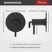 R89-TNTB Bathroom/Bathroom Tub & Shower Faucets/Shower Only Faucet Trim