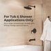 R89-TNTB Bathroom/Bathroom Tub & Shower Faucets/Shower Only Faucet Trim