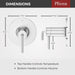 R89-TNTC Bathroom/Bathroom Tub & Shower Faucets/Shower Only Faucet Trim