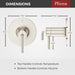 R89-TNTD Bathroom/Bathroom Tub & Shower Faucets/Shower Only Faucet Trim