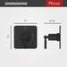 R89-1HLSB Bathroom/Bathroom Tub & Shower Faucets/Shower Only Faucet Trim