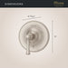 R891-TBK Bathroom/Bathroom Tub & Shower Faucets/Shower Only Faucet Trim