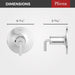 R891-TNTC Bathroom/Bathroom Tub & Shower Faucets/Shower Only Faucet Trim