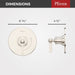 R891-WND Bathroom/Bathroom Tub & Shower Faucets/Shower Only Faucet Trim